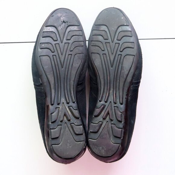 Sabatini Collection Men’s Black Suede Leather Lace-Up Casual Shoes Sneakers 11.5 - Picture 6 of 16